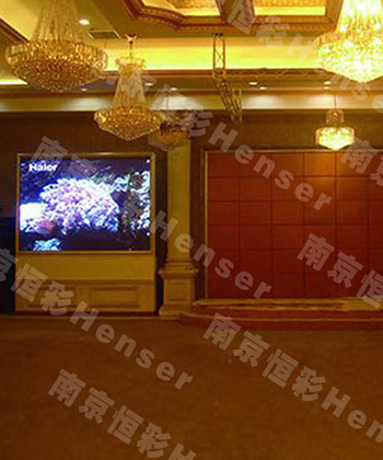 蕪湖酒店：室內(nèi)P4全彩